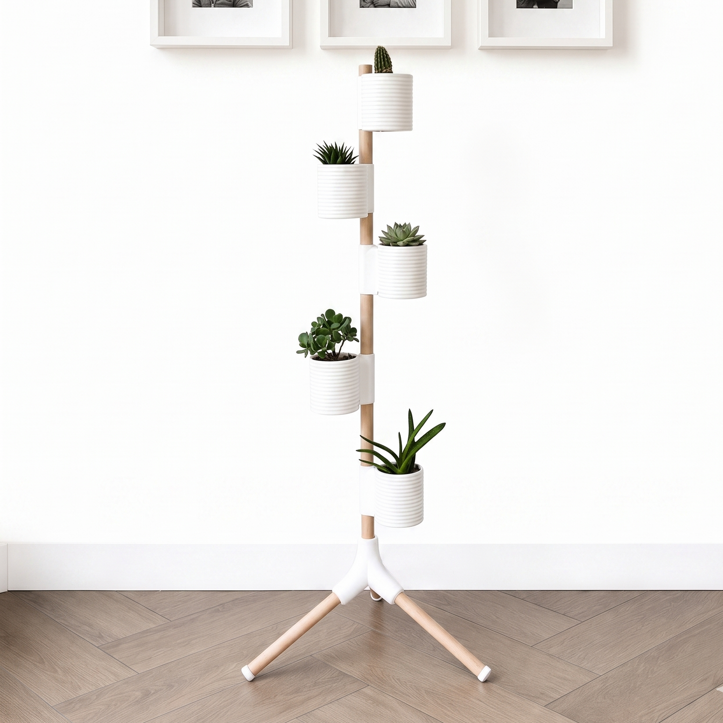 Jardín Vertical Sin Taladro – Tripod Garden Zarka Mediano