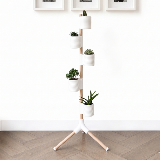 Jardín Vertical Sin Taladro – Tripod Garden Zarka Mediano