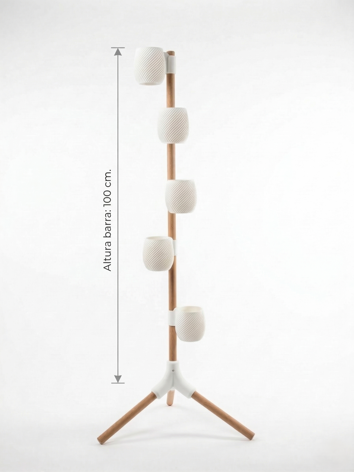 Jardín Vertical Sin Taladro – Tripod Garden Zarka