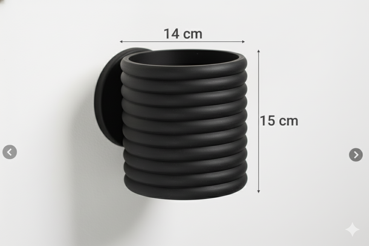 Macetero de Muro Horizon M – Diseño Minimalista